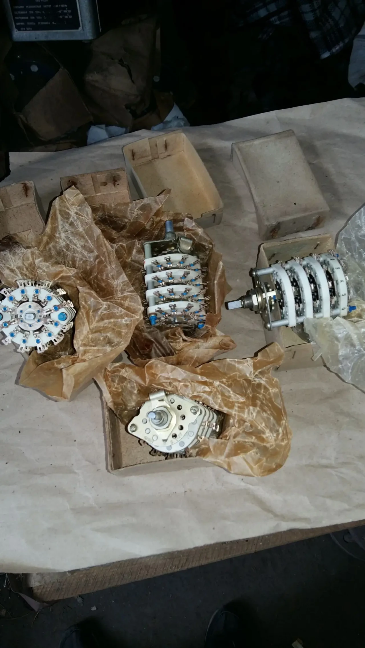 Перемикач галетний керамічній ПГК-5п8н, перемикач ПГК 5П8Н -54шт