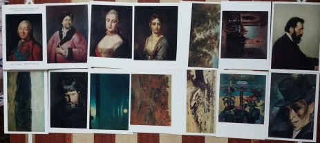 Открытки ссср Листівки Русская живопись Художники-передвижники