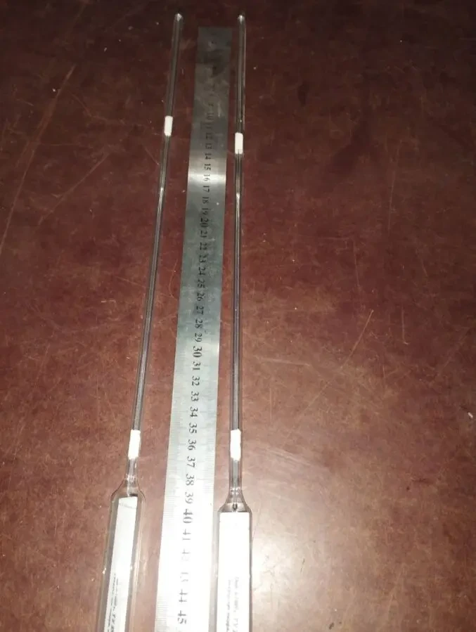 Термометр технический ртутный ТУ 25-2021 ТТ м от -25 до +60°C с погруж