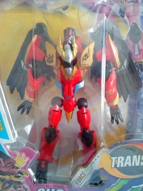 Робот птица трансформер на шарнирах