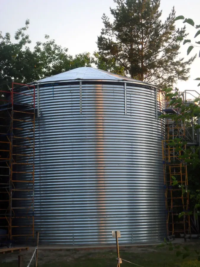 Сборная модульная емкость для воды