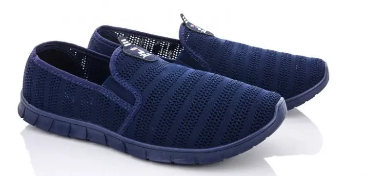 Мокасини чоловічі сітка сині Мокасины мужские сетка синие 43 44 45 рр 4