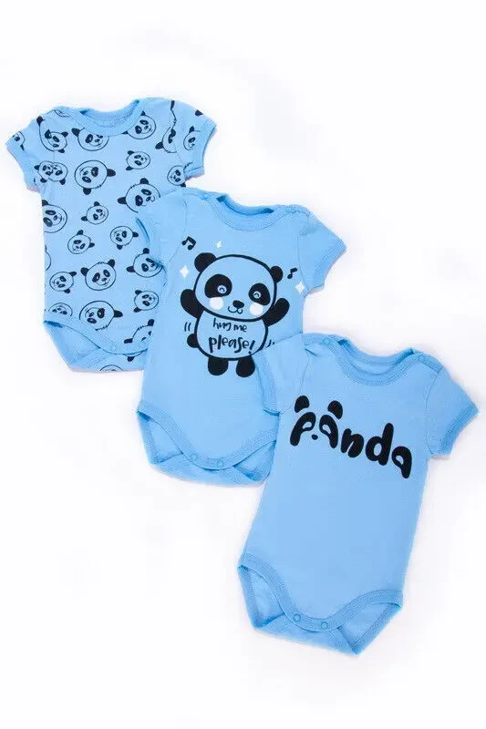 Комлект дитячий з трьох боді 2