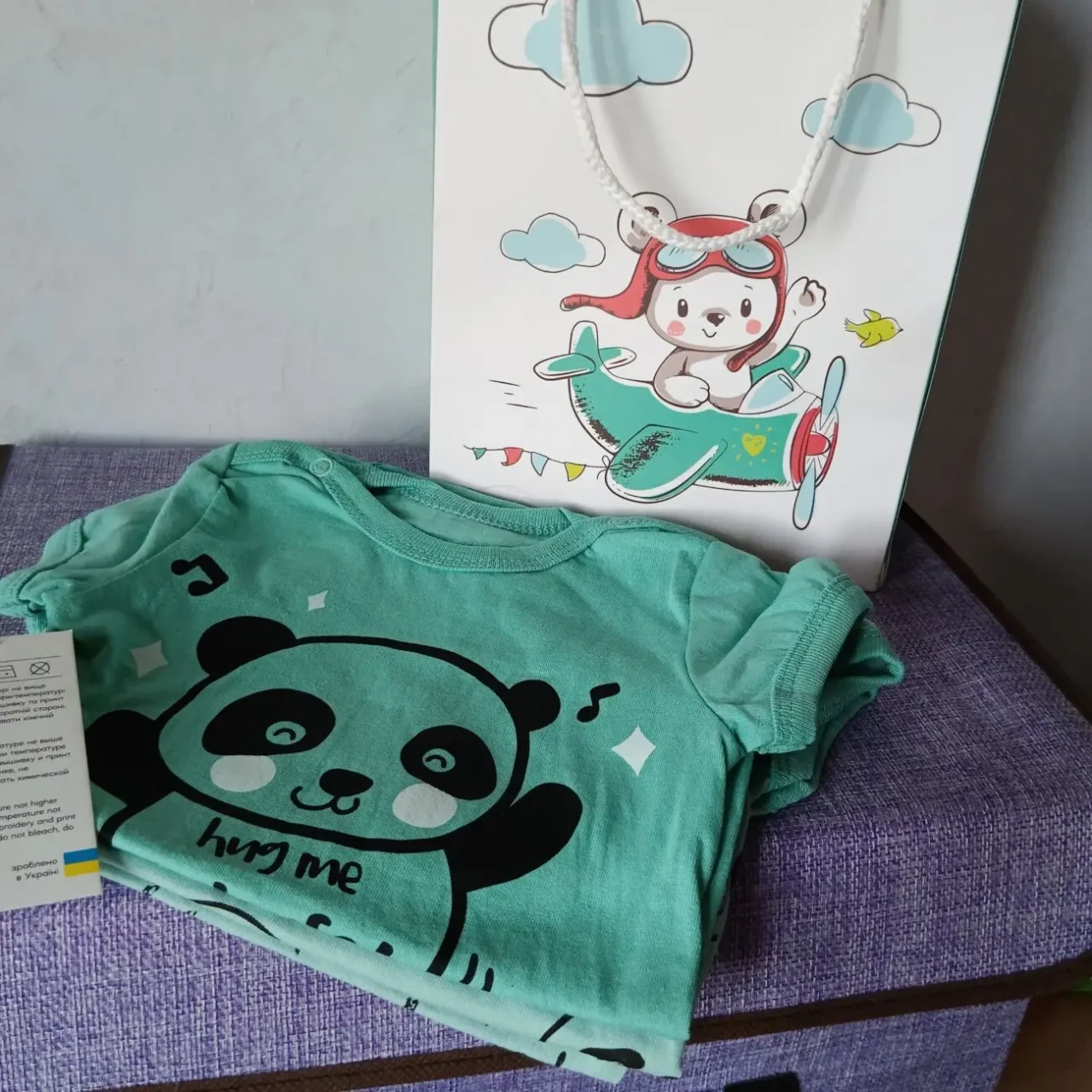 Комлект дитячий з трьох боді 7