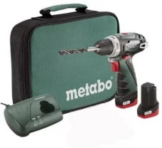 Акумуляторний дриль-шурупокрут Metabo PowerMaxx BS (600079550)
