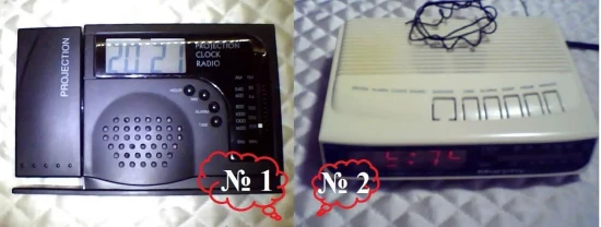 Радиоприемник с Часами и будильником "murphy" &amp; PCR