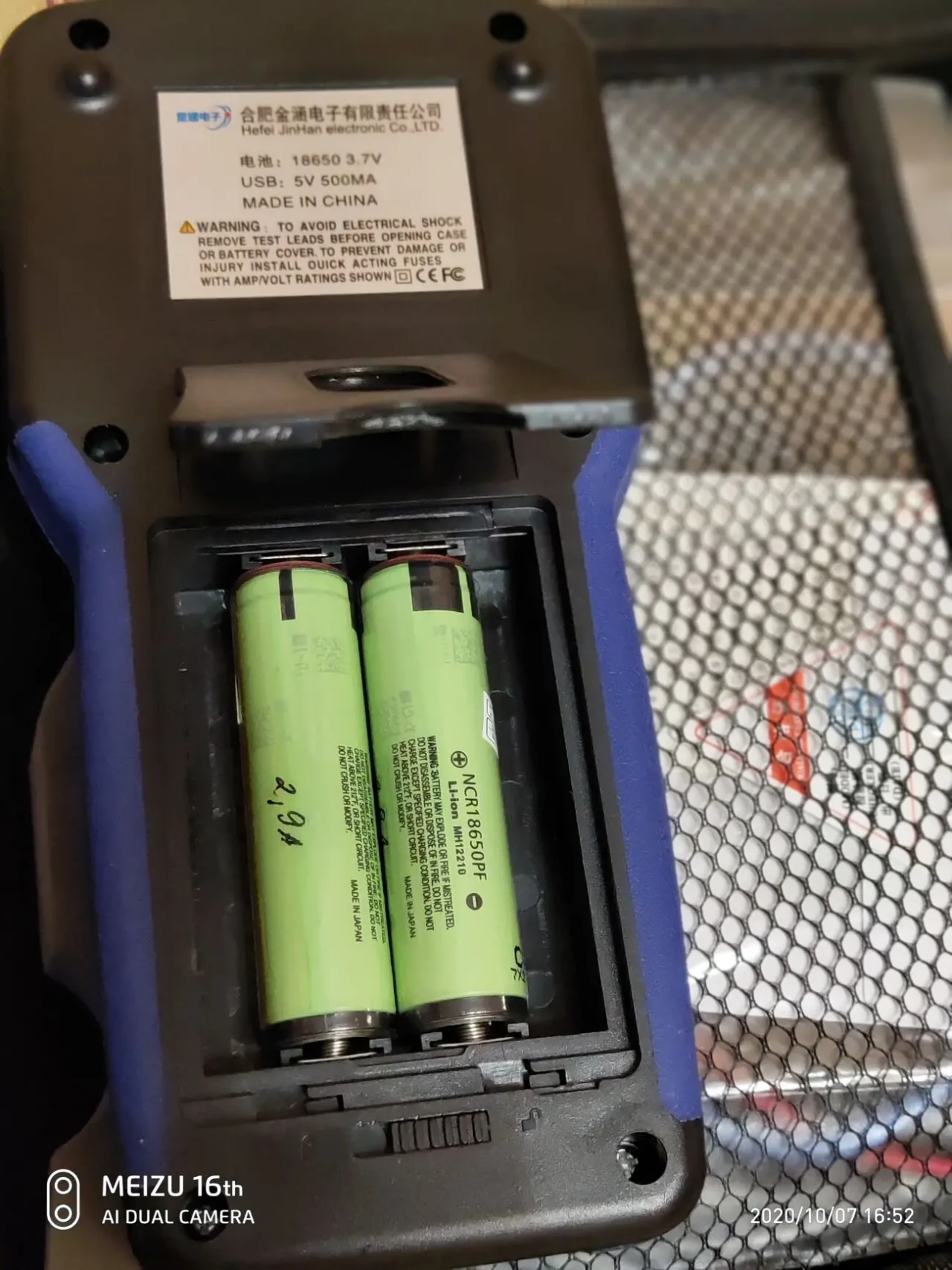 Портативный двухканальный осциллограф с DDS генератором JDS2023 2