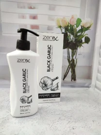 Шампунь з екстрактом чорного часника Zenix, 400 мл