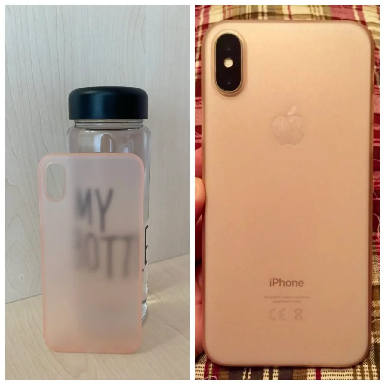 Ультратонкий матовый чехол на iPhone XS (другие цвета) 3