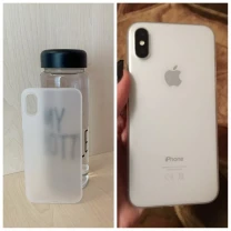 Ультратонкий матовый чехол на iPhone XS (другие цвета)