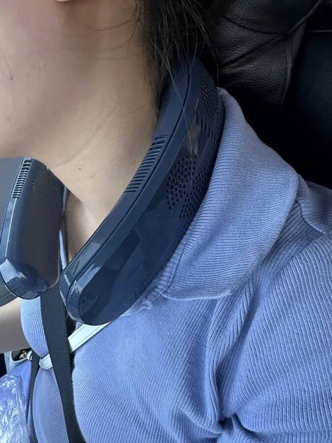 Кондиционер персональный шейный на аккумуляторе охлаждение до 10°. 7