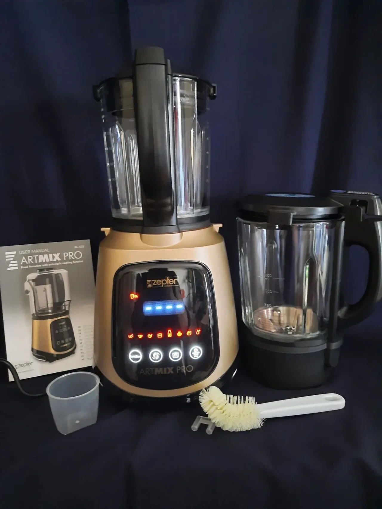 Кухонная машина ART MIX PRO для приготовления горячих и холодных блюд. 2