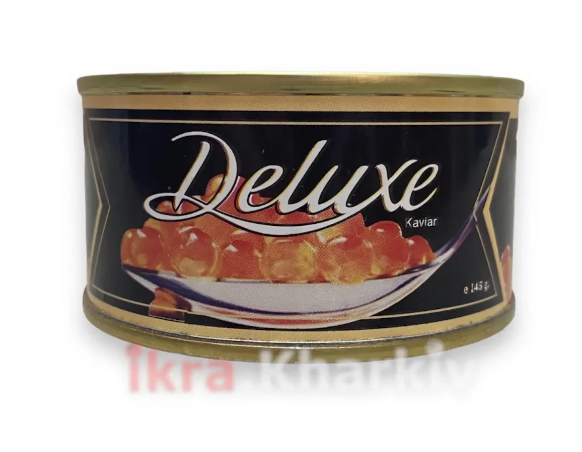 Икра красная Deluxe 145 грамм Германия (ключ) 4