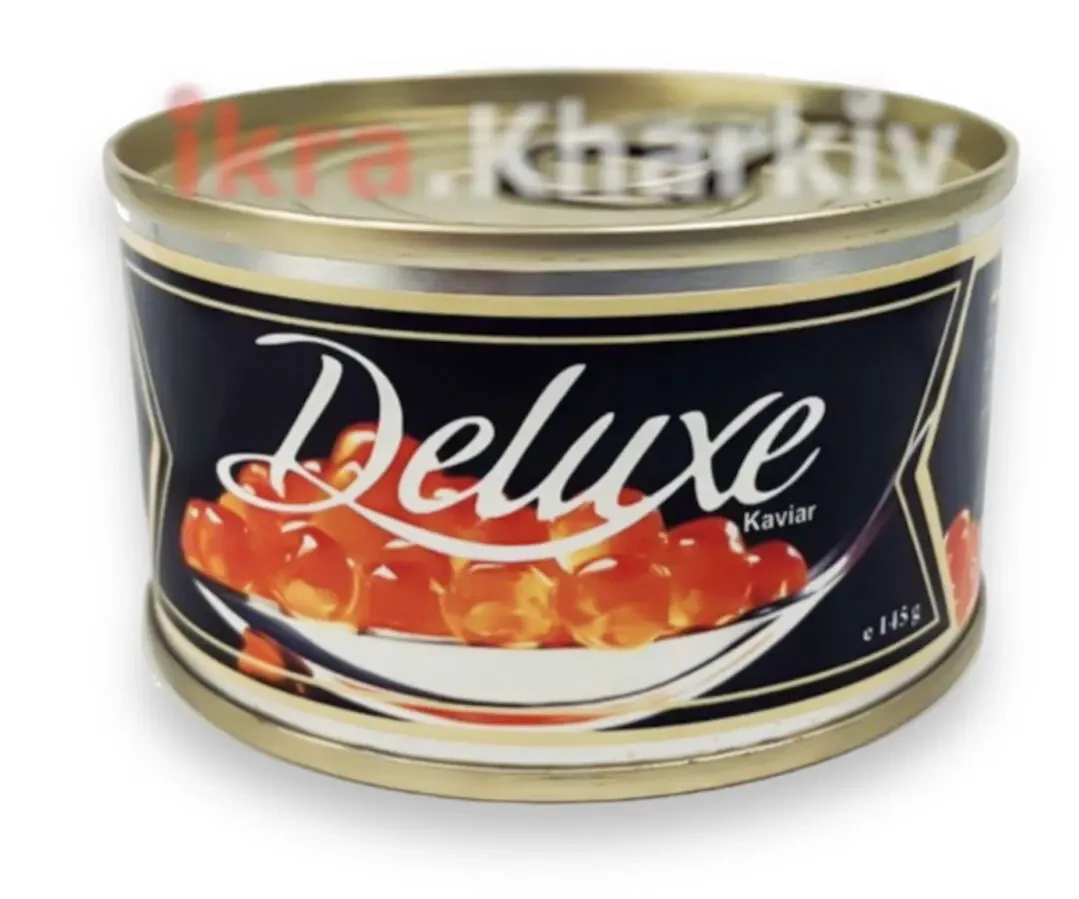 Икра красная Deluxe 145 грамм Германия (ключ)