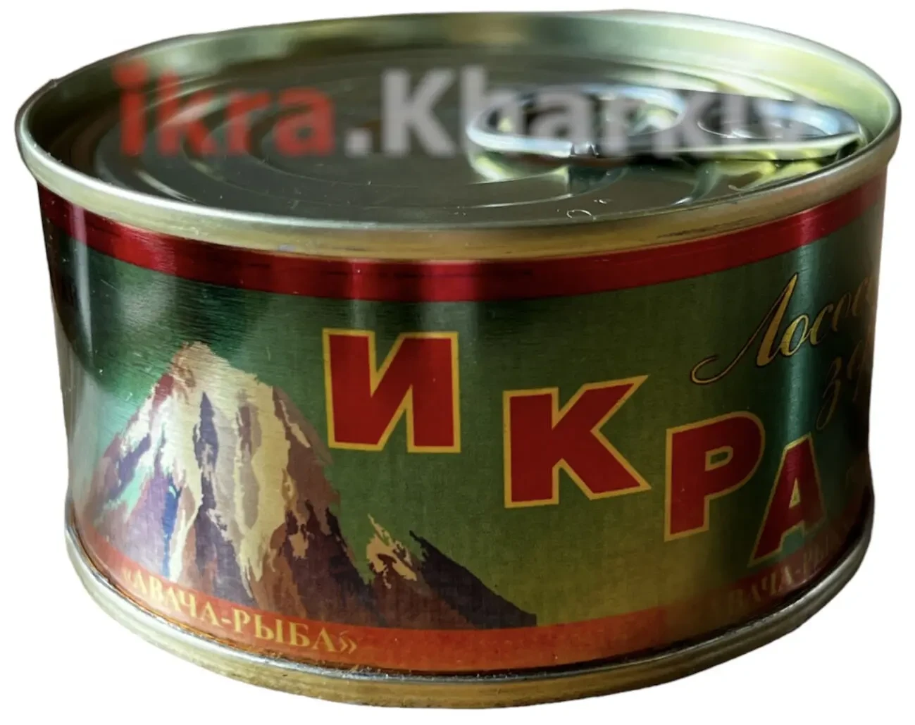 Икра Лососевая АВАЧА Рыба 140грамм (ключ крышка)