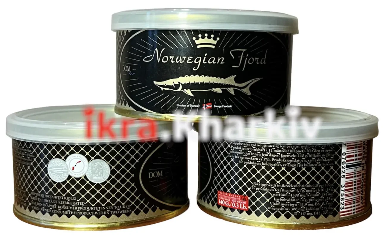 Икра Чёрная Осетровая 