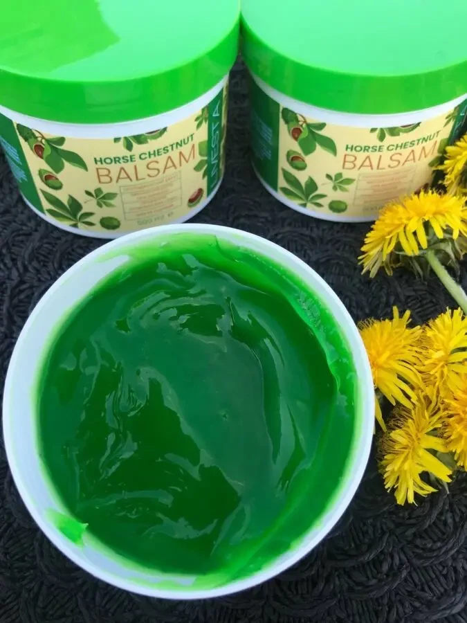 Бальзам з екстрактом кінського каштану LIVESTA, 500 мл