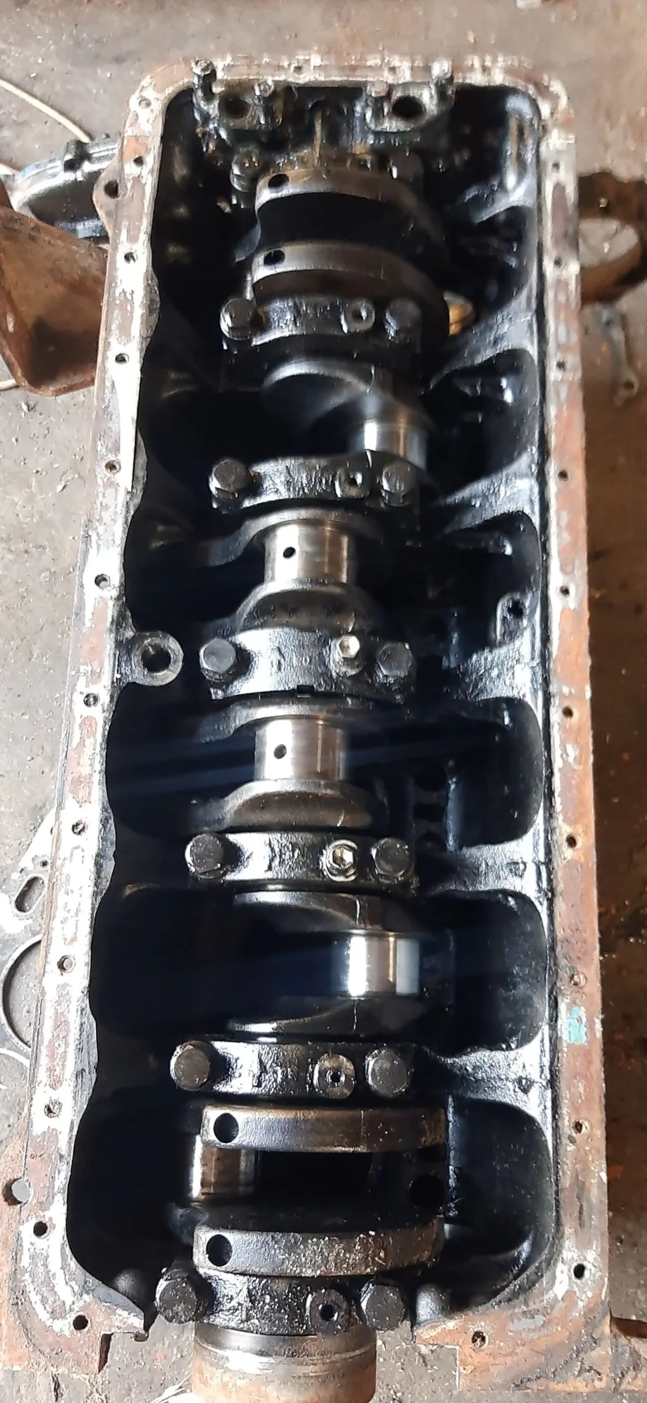 Коленвал блок двигателя тоета, Toyota 2H