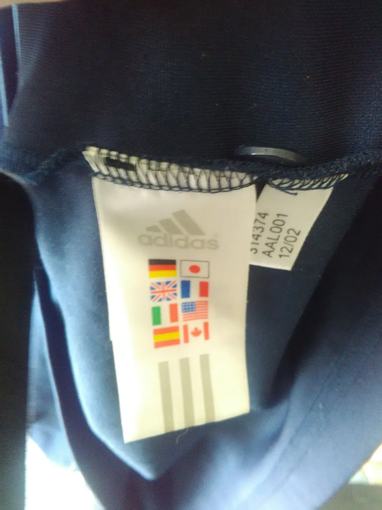 Мужская футболка с воротником Adidas 4