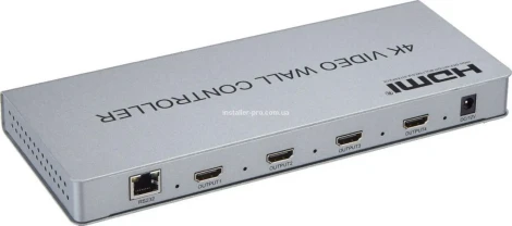 Контролер відеостін 2X2 4K HDMI / DVI, 3 режими підключення