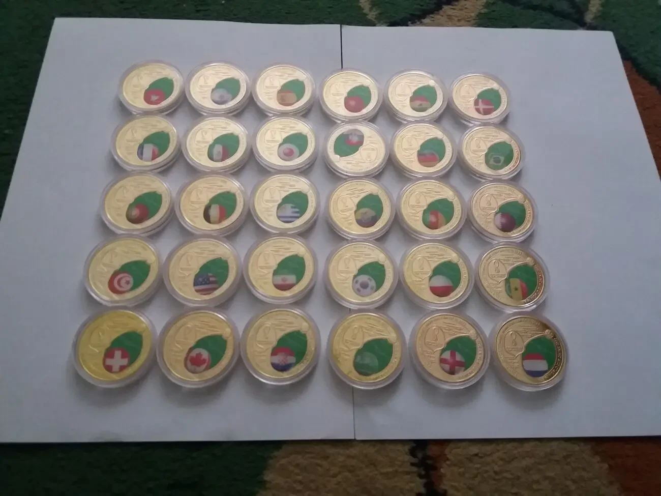 Набір монет Чемпіонат світу з футболу 2022