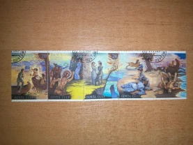 Марки "Дж.Ф.Купер" Почта СССР 1989