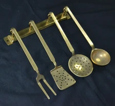 Кухонный набор ложка вилка шумовки подвес .