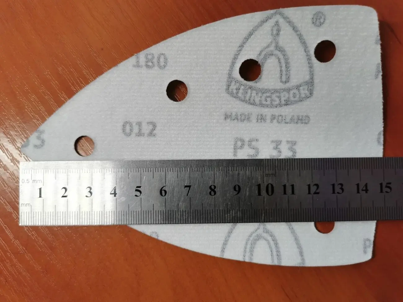 Шлифовальный лист на липучке Утюжок Дельта 98х148 , 100х150 8