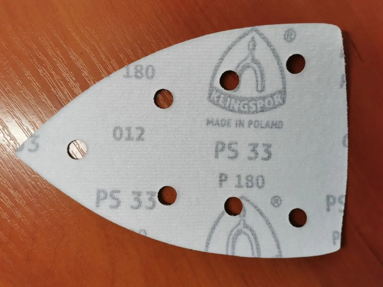 Шлифовальный лист на липучке Утюжок Дельта 98х148 , 100х150 6