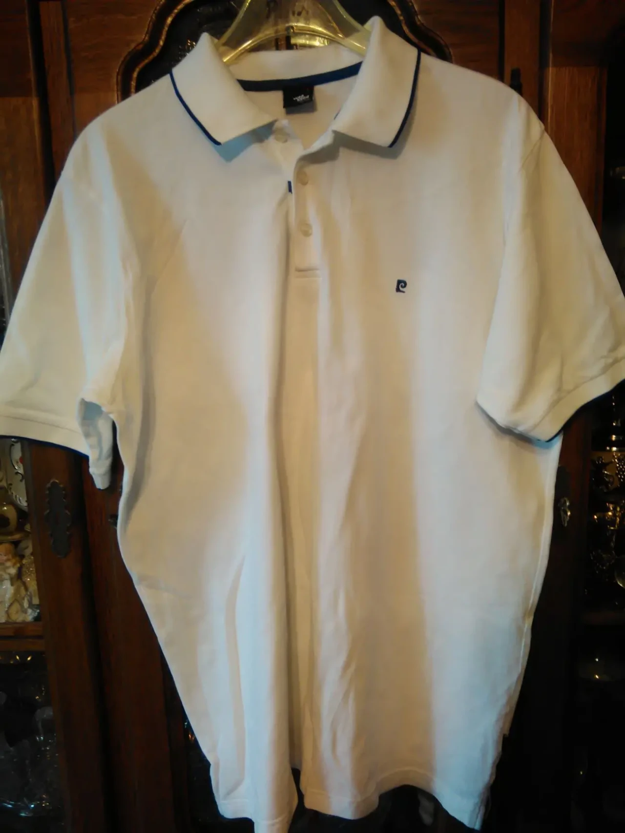 Футболка с воротником Pierre Cardin