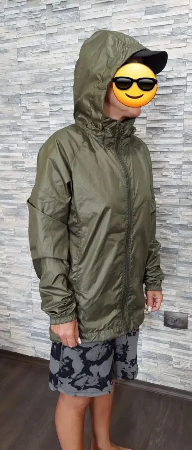 Літня тактична куртка-ветровка водонепроникна з капюшоном 3