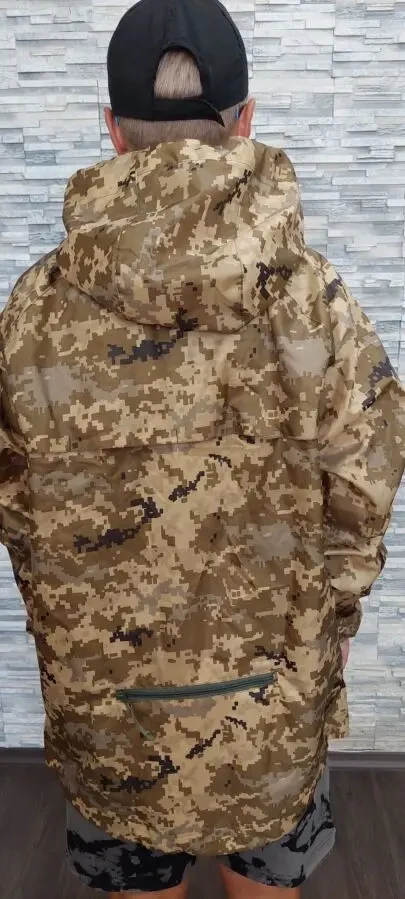 Літня тактична куртка-ветровка водонепроникна з капюшоном 2