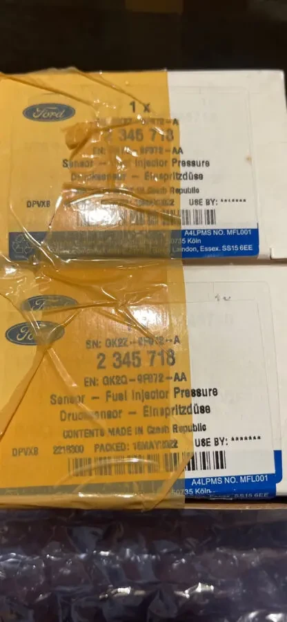 GK2q -9F 972-AA. Код. 2 345 718. Датчик рампы евро 6 форд.мотор 2.0. 5