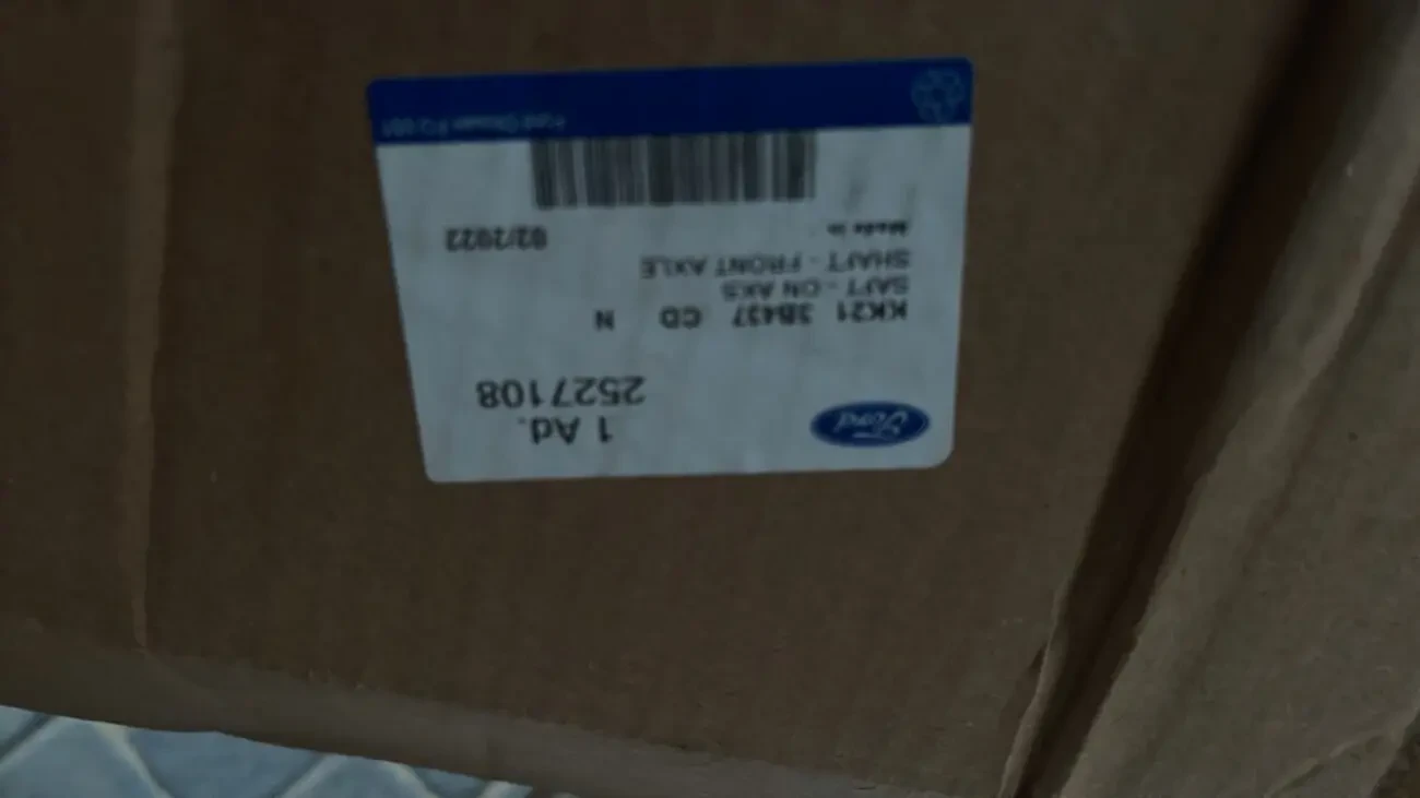 Кк21-3B 437-CD.Код. 2527108. Полуось к коробке автомат. ford  transit. 5