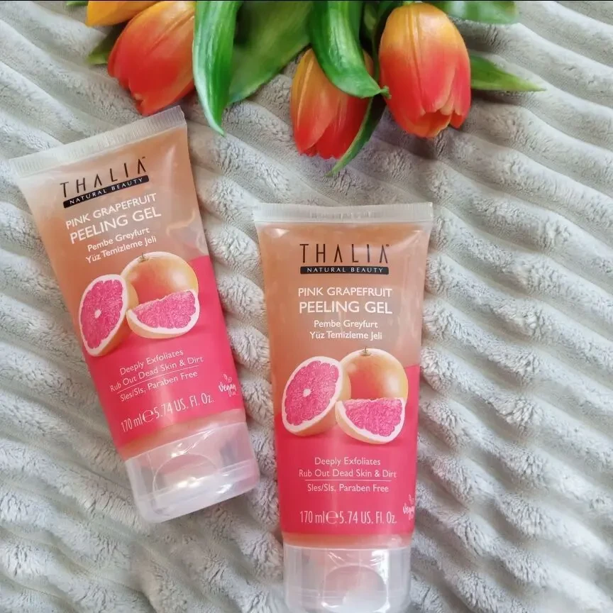 Відновлюючий гель-пілінг для обличчя з екстрактом рожевого грейпфрута 2