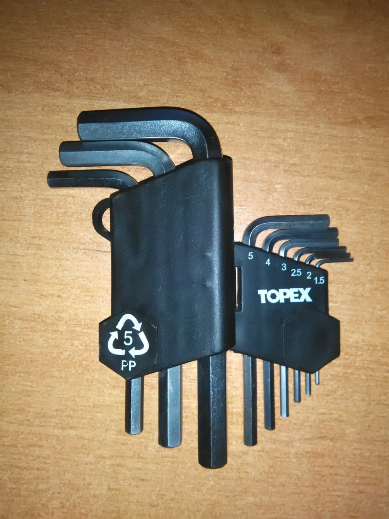 Ключи шестигранные TOPEX 3