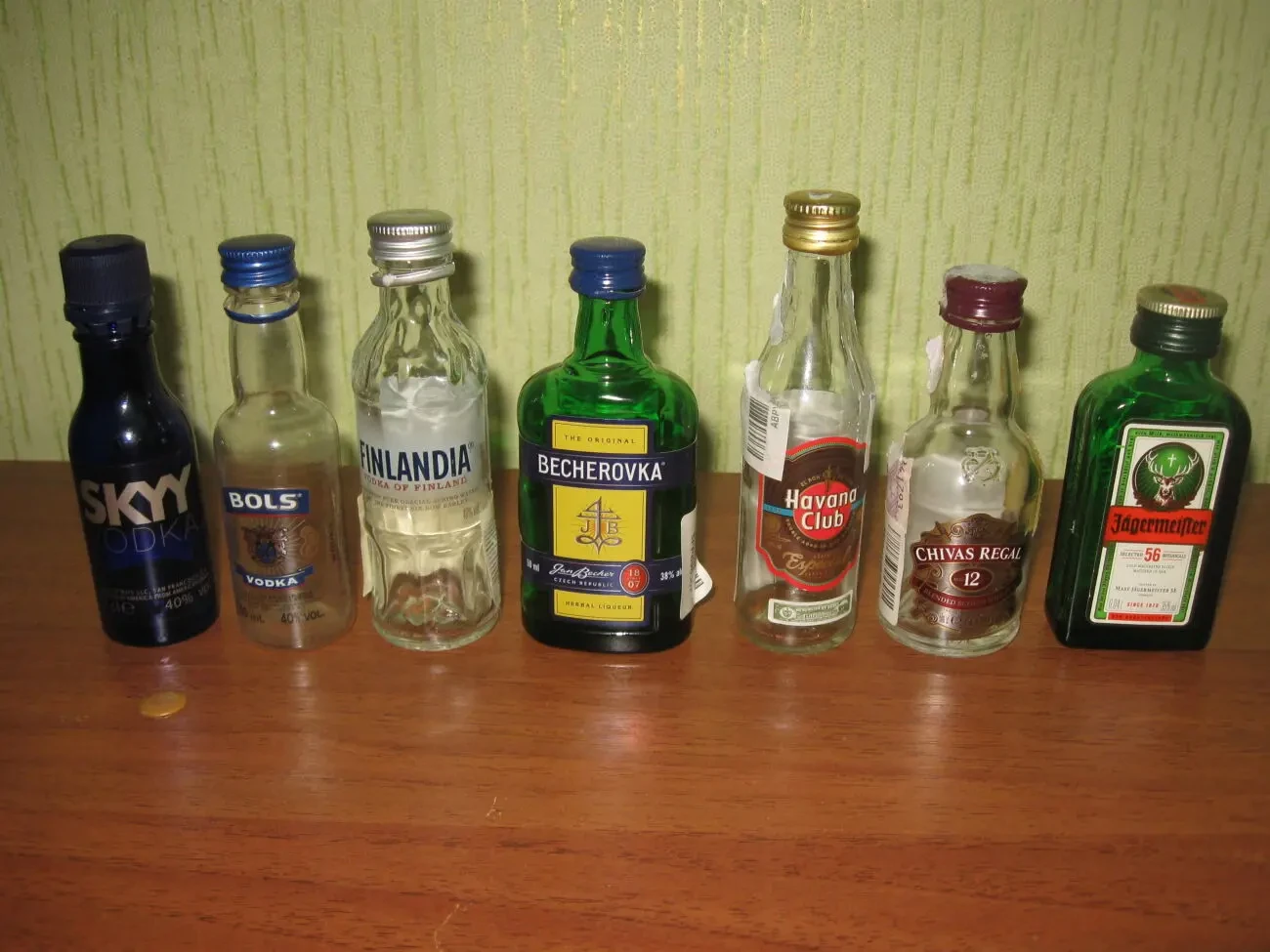 Пляшечки колекційні 40-50мл