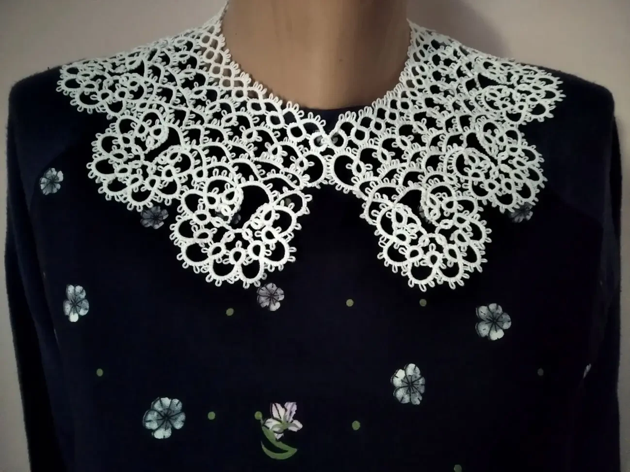 Комірець мереживний ′Мірелла′. Фріволіте. 6