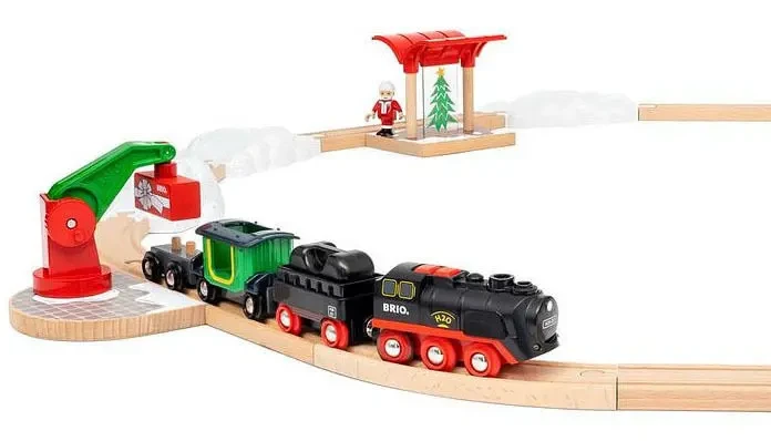 Дерев'яна залізниця Brio (Бріо) 36014 Різдвяний поїзд 4