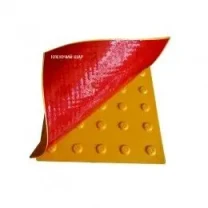 Тактильна плитка поліуретанова самоклеюча "Конус" 300х300х3 мм