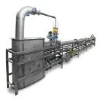 Повірочна установка для побутових мембранних лічильників газу