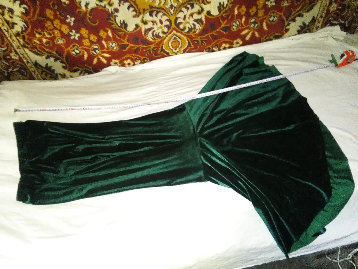 Изумрудное платье недорого 8