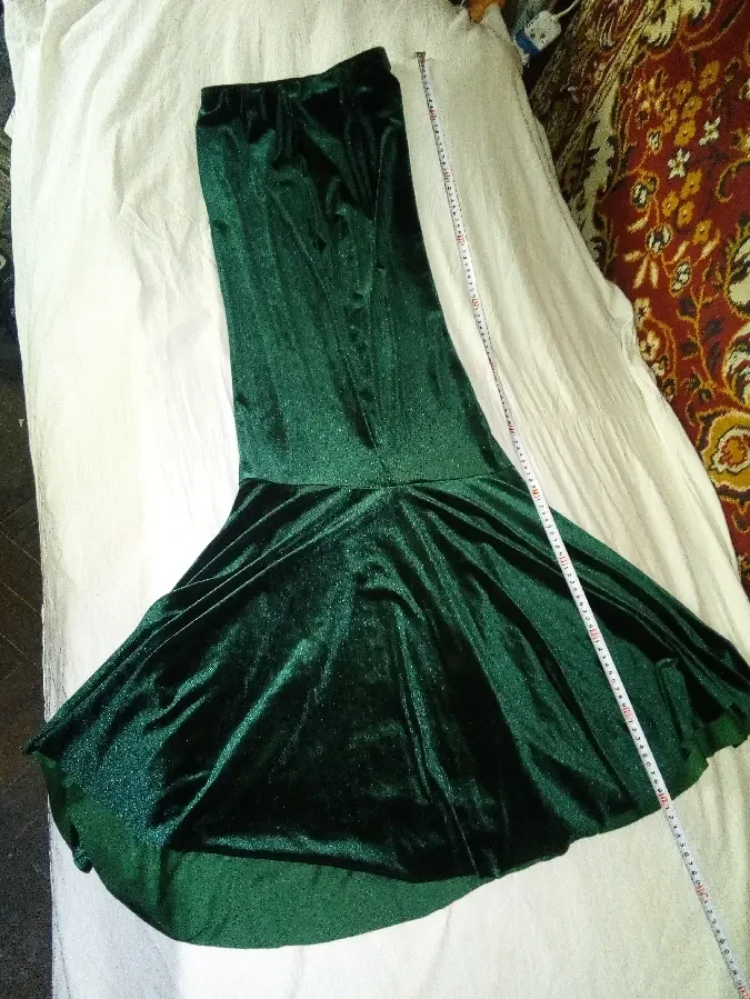 Изумрудное платье недорого 2