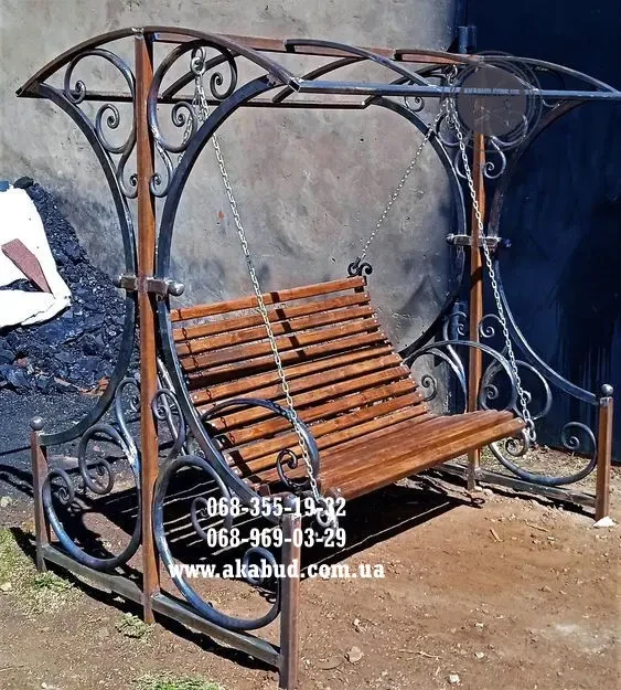 Ворота розпашні та ворота відкатні, навіси, балкони, паркани, козирки 8