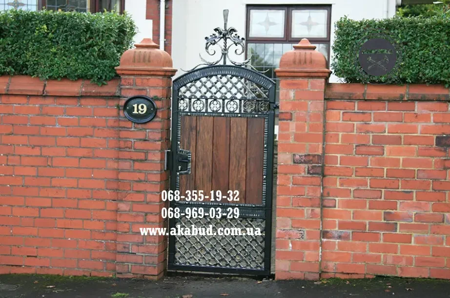 Ворота розпашні та ворота відкатні, навіси, балкони, паркани, козирки 3