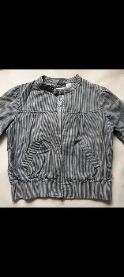 Джинсовая коттоновая куртка жакет джинсовка La Redoute XS-S Франция