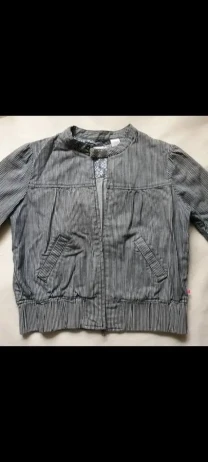 Джинсовая коттоновая куртка жакет джинсовка La Redoute XS-S Франция