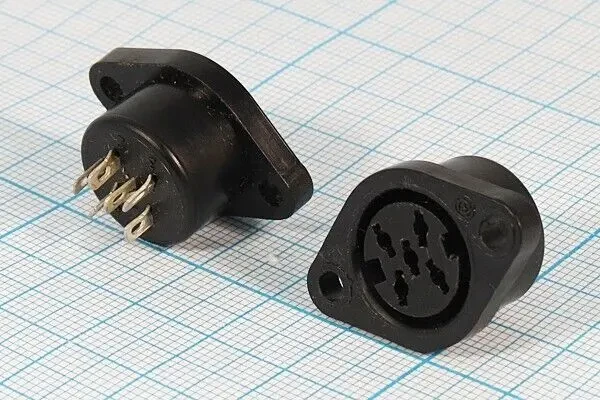 Разъем, гнездо, розетка  онц-вг-11-5 2