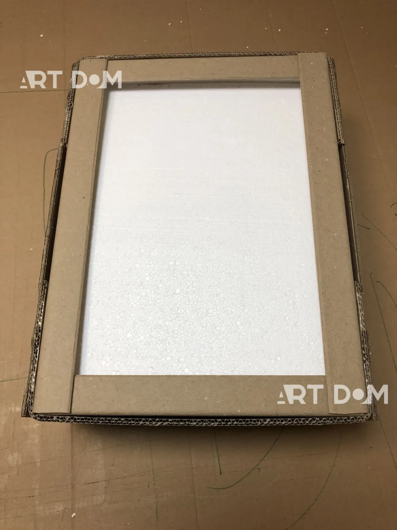 Коробки під розмір картини, для перевезення, доставки поштою 8