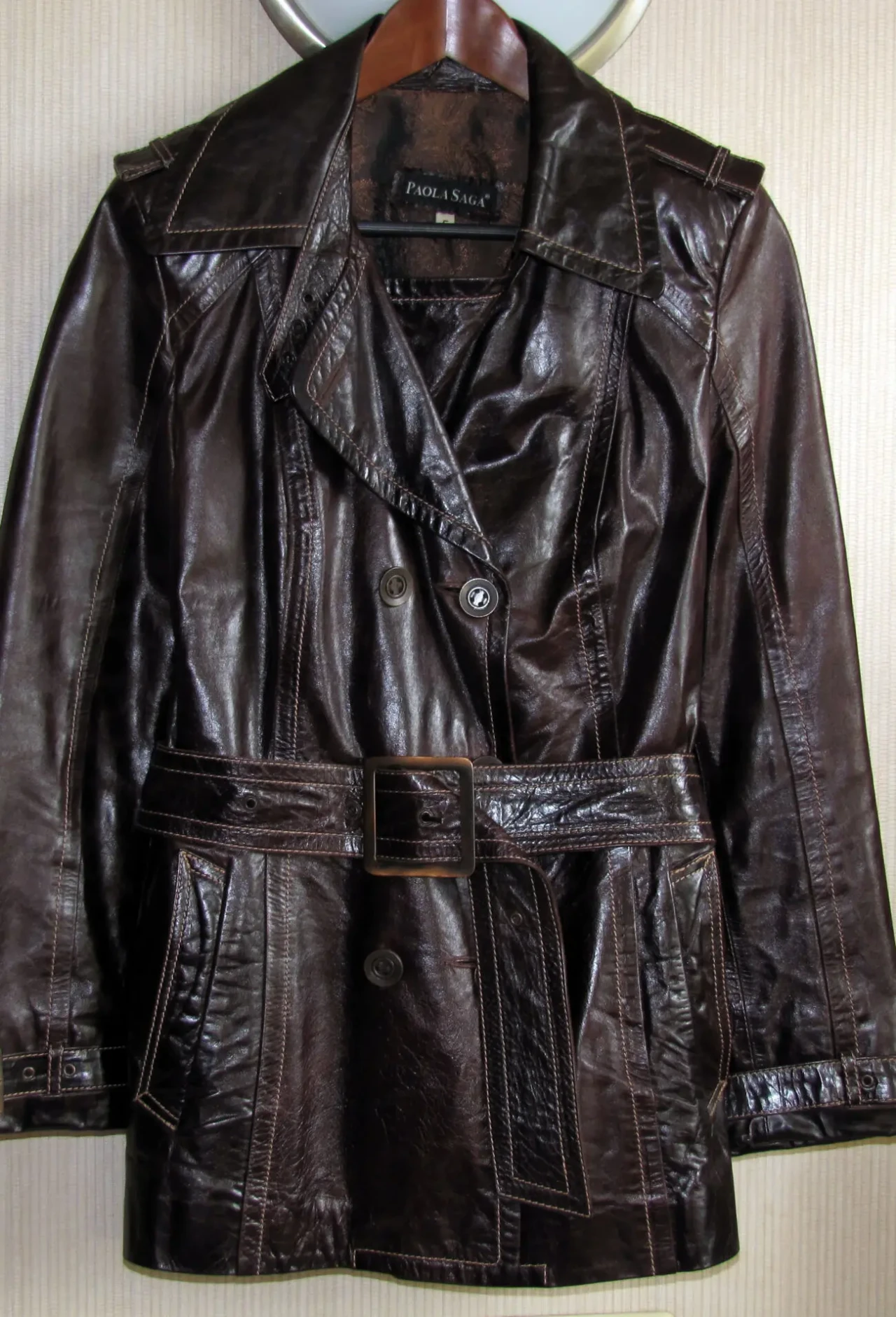 Замечательная кожаная куртка, M/L